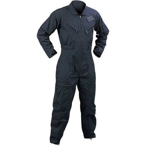 Black Overalls for Men Full Front Heavy Duty Zipper Convertible Collar Aviation Tactical Manufacturers, Suppliers, Exporters in Delhi