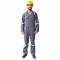 Gray Cotton Boiler Suit for Industrial Use Pre Shrunk Fabric Concealed Snap Front Manufacturers, Suppliers in Delhi