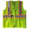 Green Reflective Safety Jackets Sleeveless Plain Net Pattern Free Size Manufacturers, Suppliers in Delhi