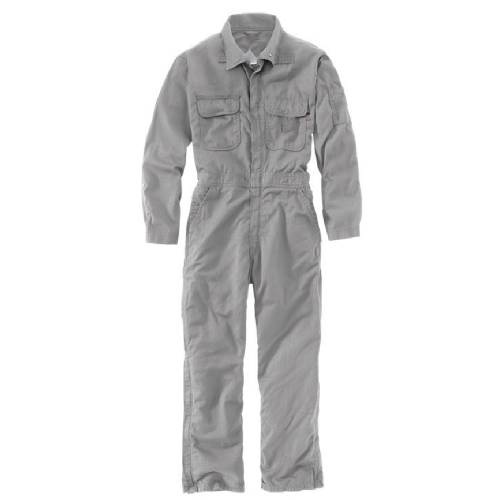 Light Grey Overalls for Men Full Front Button Snap Placket Standard Pointed Collar Manufacturers, Suppliers, Exporters in Delhi