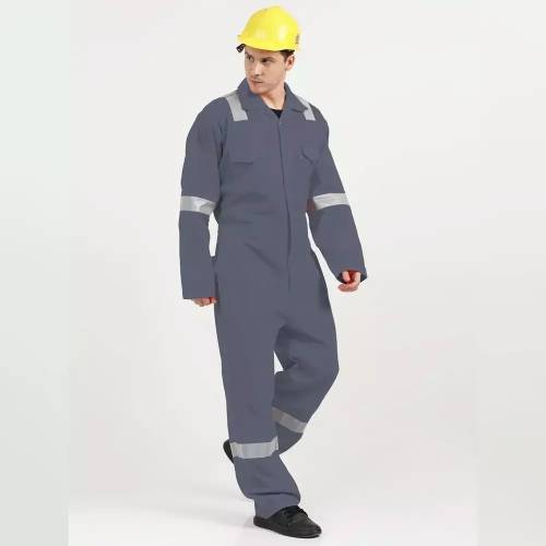 Premium Quality Grey Slate Blue Industrial Workwear for Construction Manufacturers, Suppliers, Exporters in Delhi