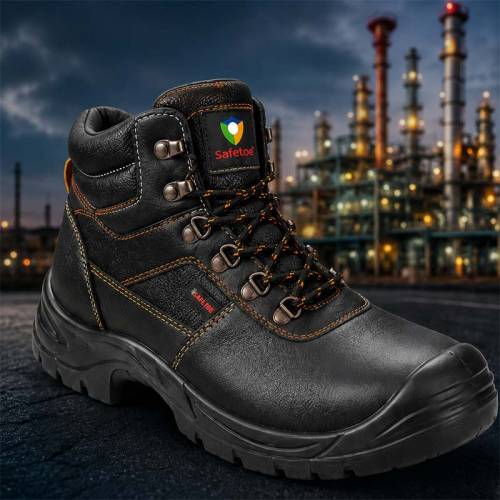 Waterproof Composite Toe Safety Boots with Anti Perforation Midsole Manufacturers, Suppliers, Exporters in Abu Futaira